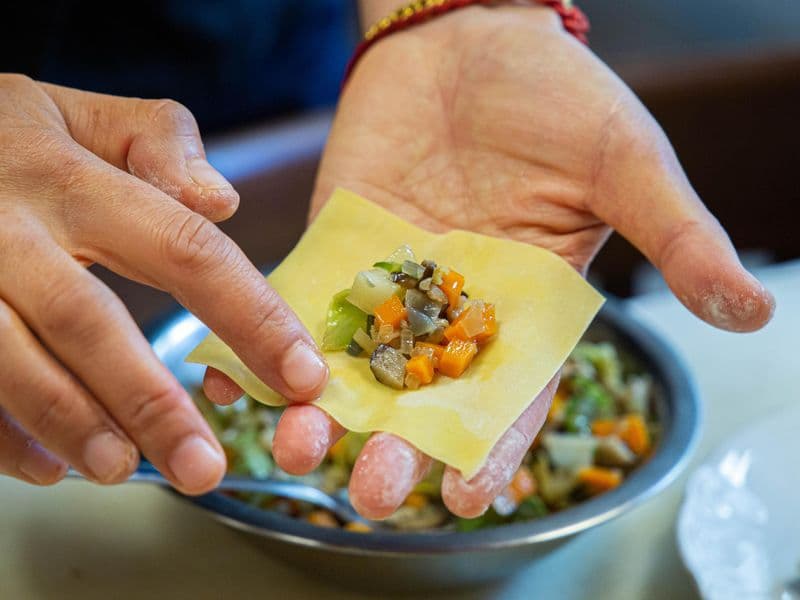 Billet Réalisez vos raviolis wonton farcis