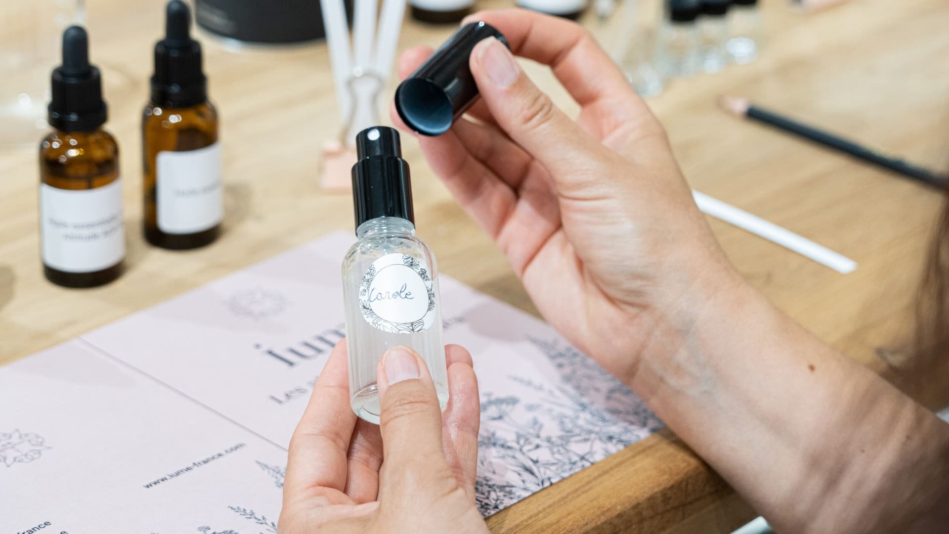 Perfectionnez-vous en composition de parfum