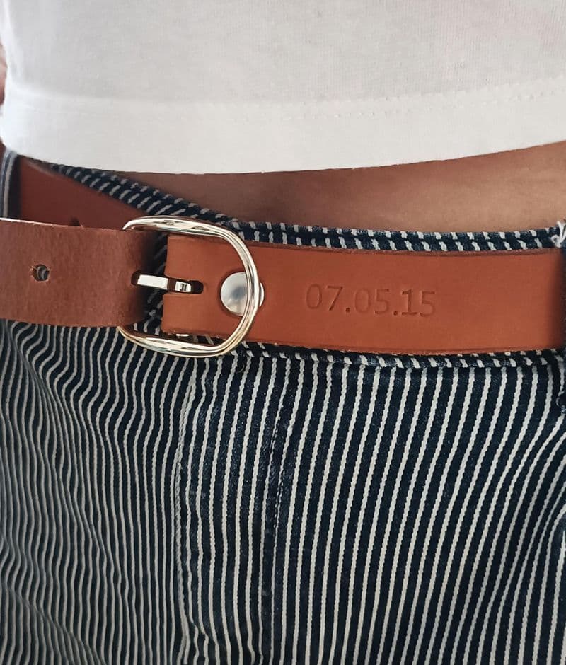 Billet Atelier - Fabriquez votre ceinture en cuir