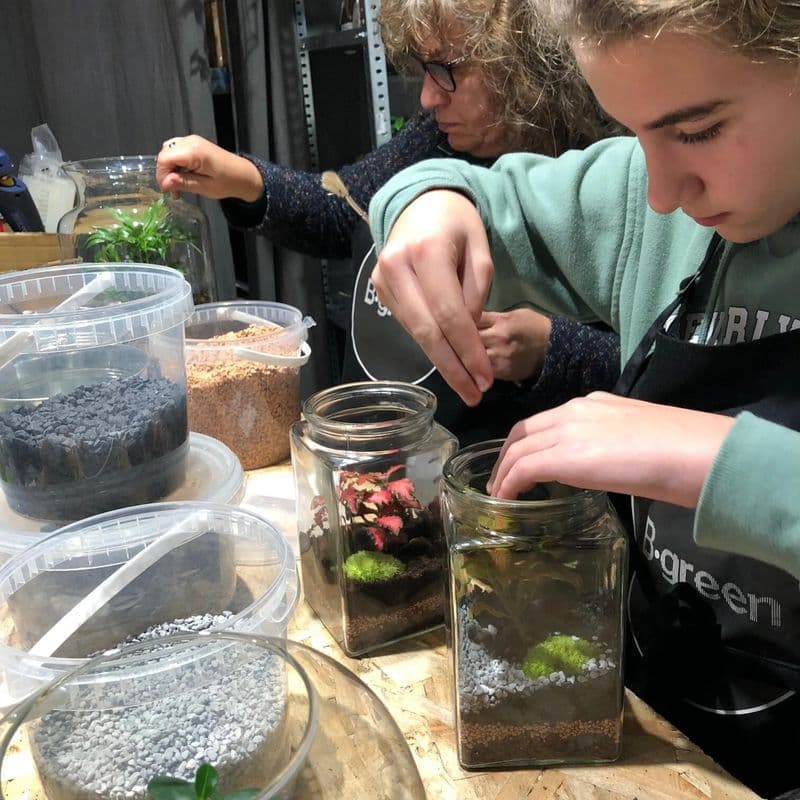 Billet Atelier - Créez vos terrariums avec votre enfant