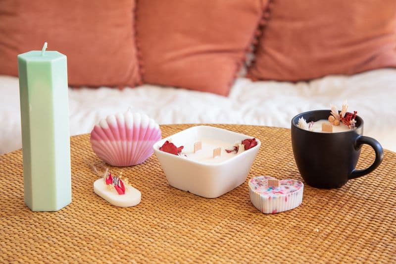 Fabriquez votre bougie fleurie et parfumée