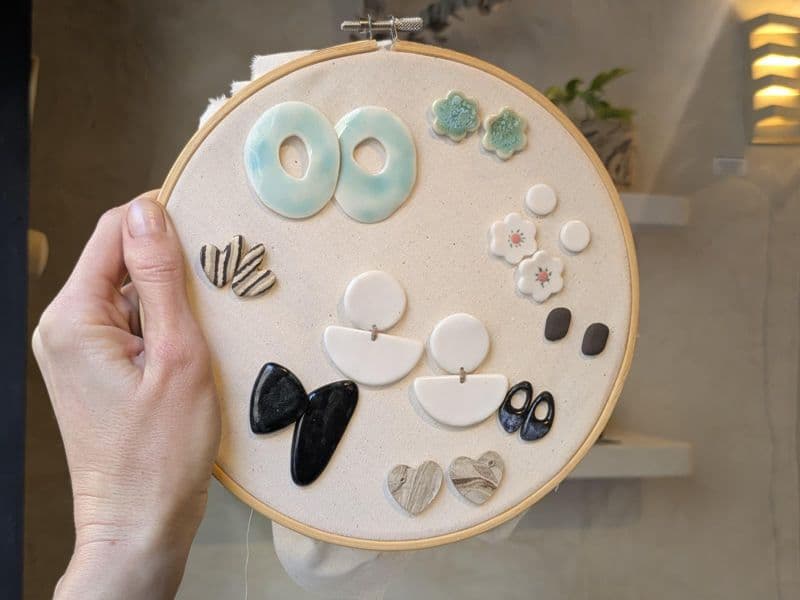 Billet Atelier - Créez vos boucles d'oreilles en céramique