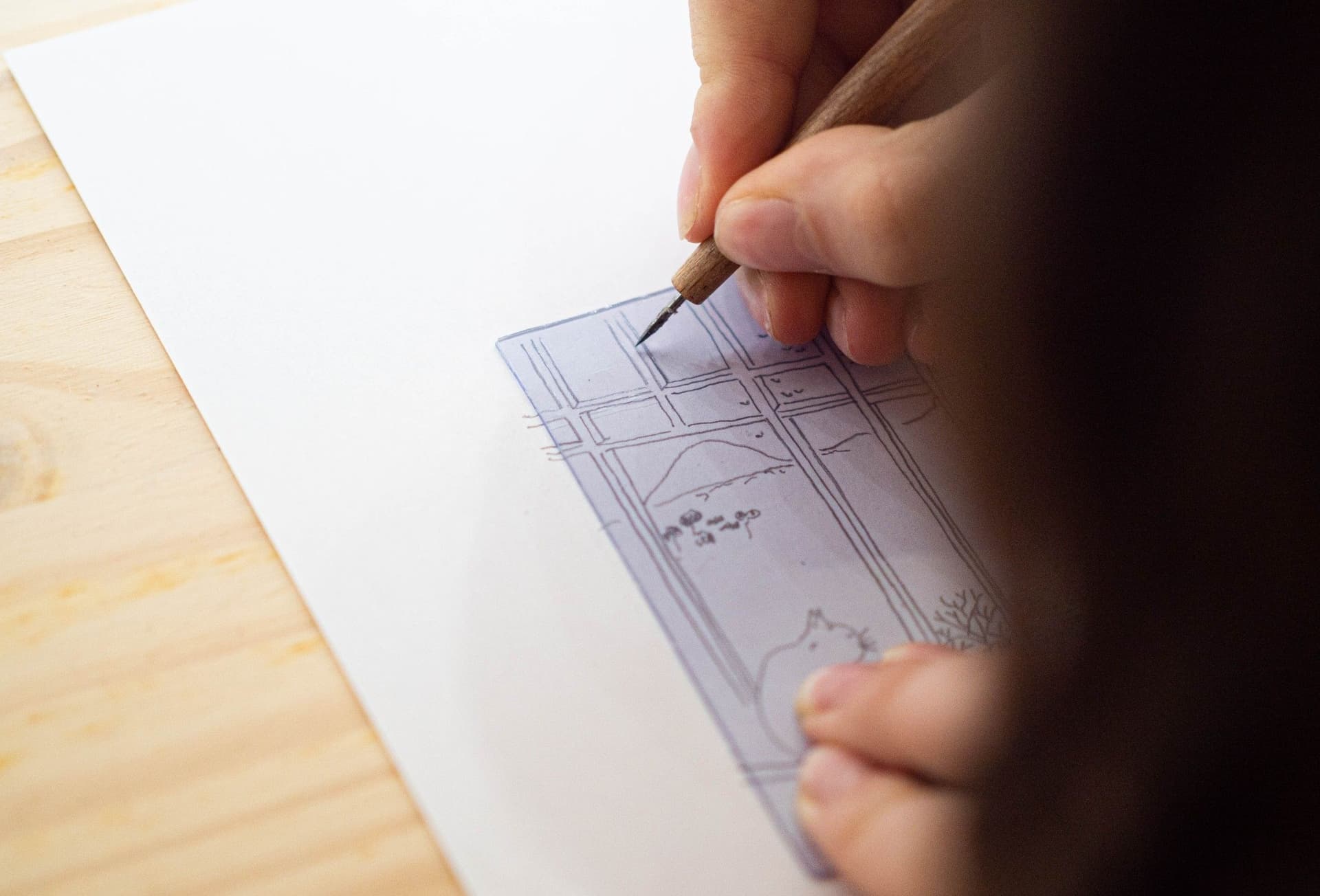 Billet Atelier - Découvrez la technique de la pointe sèche