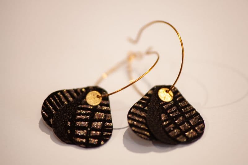 Réalisez vos boucles d'oreilles en cuir