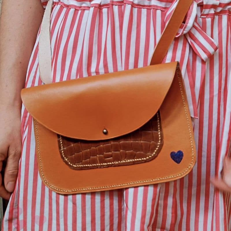 Réalisez votre pochette en cuir