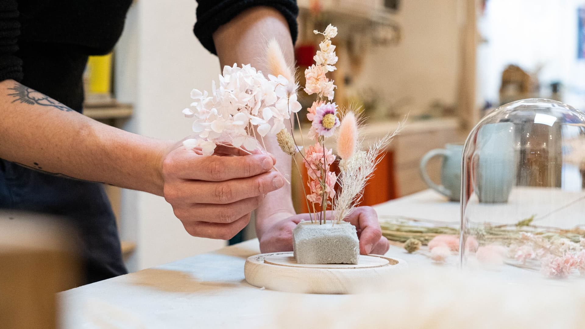 Billet Atelier - Réalisez vos créations florales en équipe
