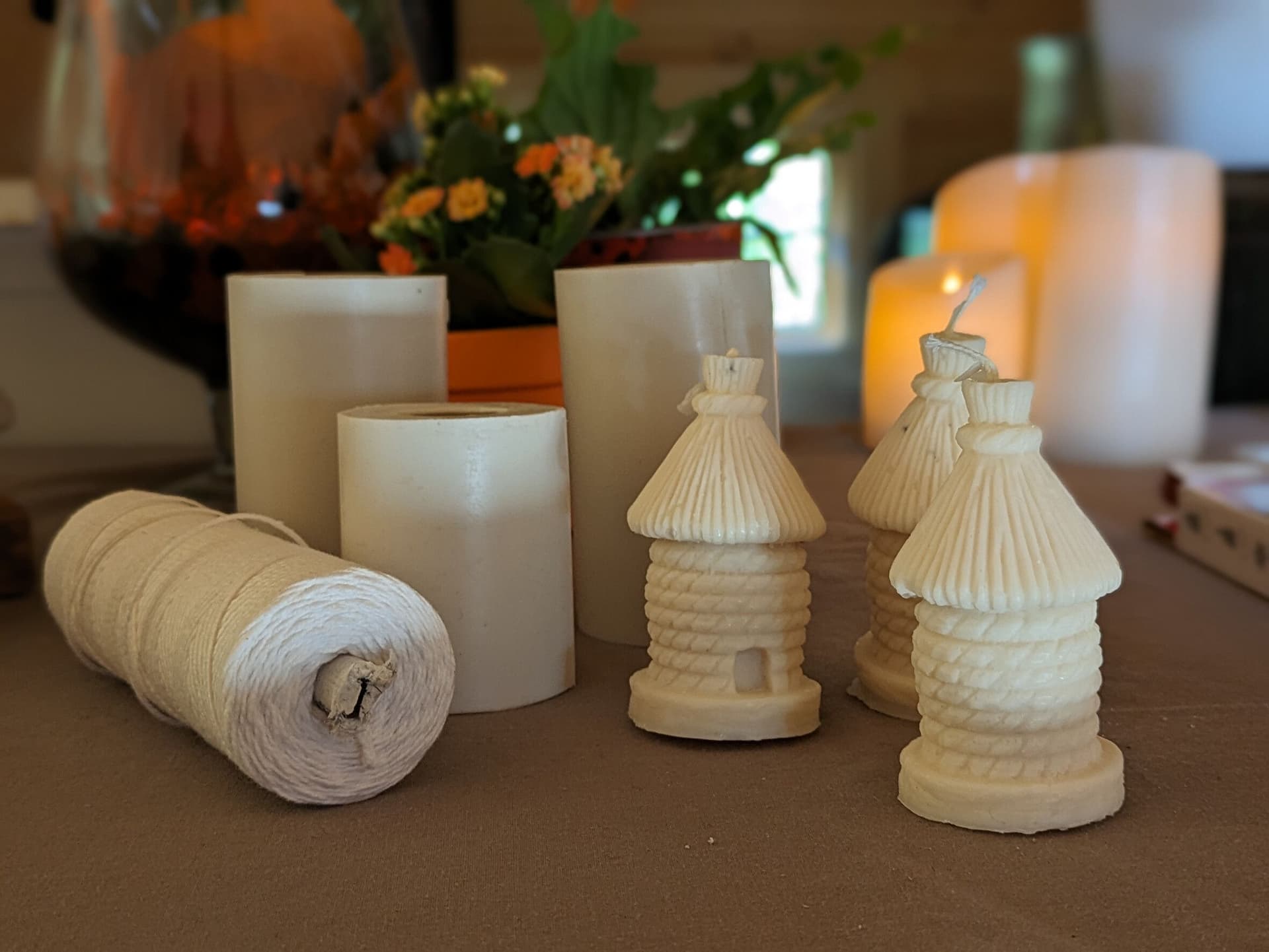 Créez une bougie et des objets en cire