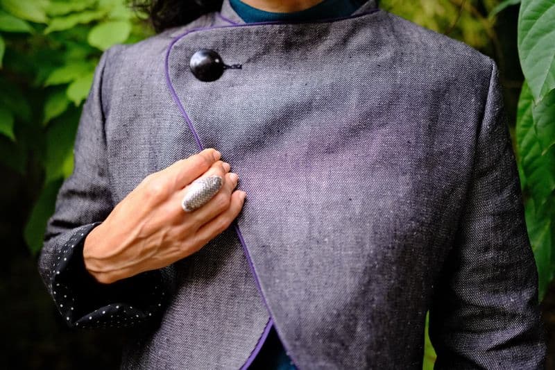 Billet Réalisez votre veste réversible en tissu local