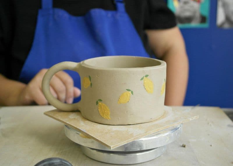 Billet Modelez et décorez votre tasse en faïence