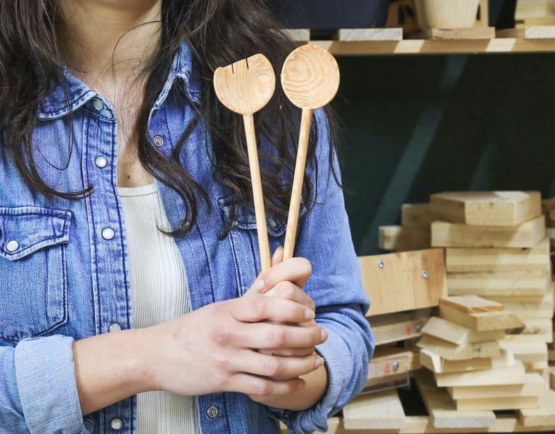 Billet Atelier - Sculptez vos couverts de service en bois