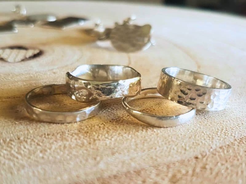 Billet Atelier - Réalisez votre bague en argent texturé