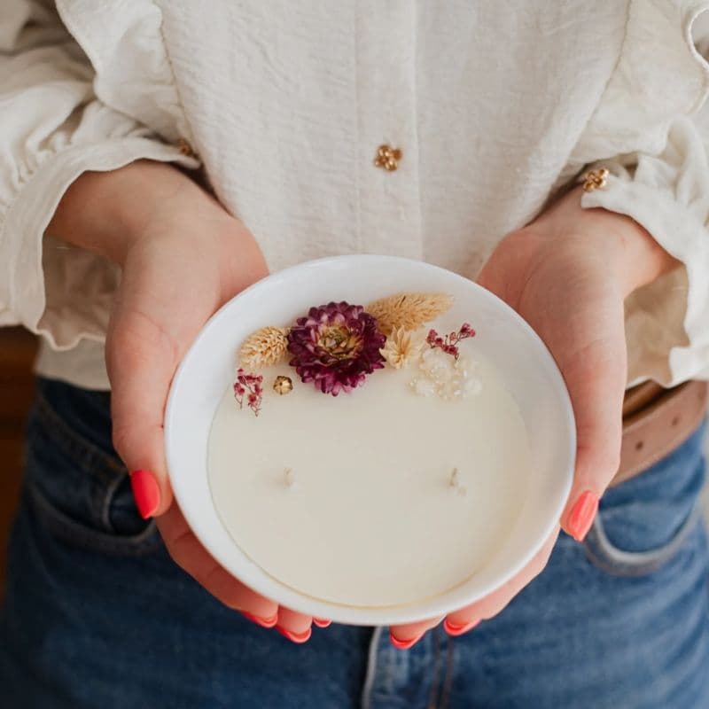 Billet Atelier - Réalisez votre bougie parfumée et fleurie