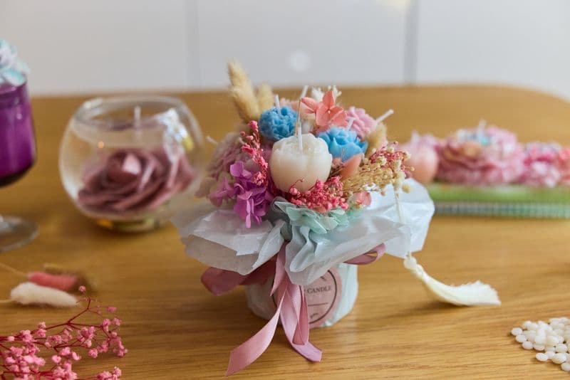 Créez votre bouquet de bougies et savons