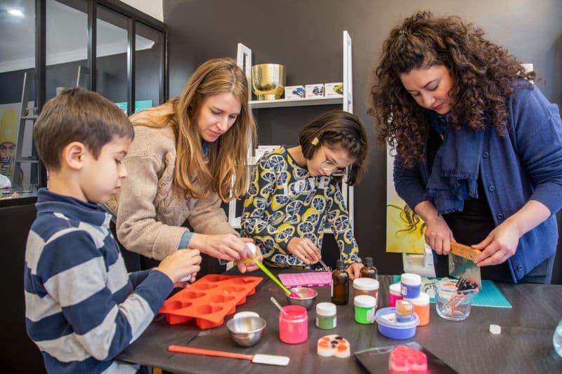 Billet Réalisez vos savons graphiques et ludiques en duo