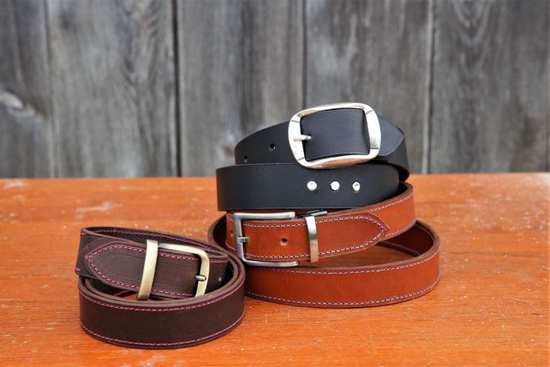 Fabriquez votre propre ceinture en cuir