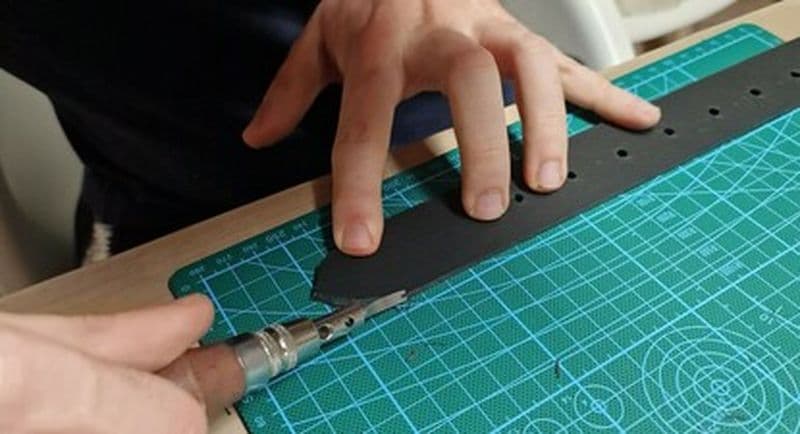 Billet Atelier de Maroquinerie pour réaliser votre ceinture à Domancy