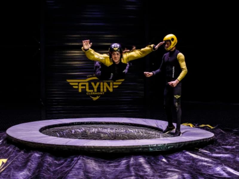 Billet Simulateur de chute libre en soufflerie à Clermont-Ferrand (63)