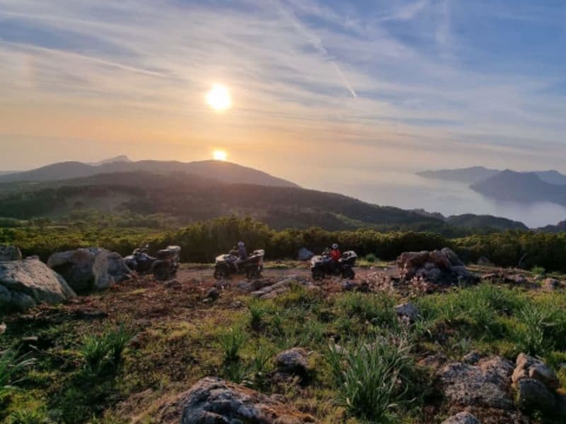 Billet Escapade en Quad au coucher du soleil à Piana (20)