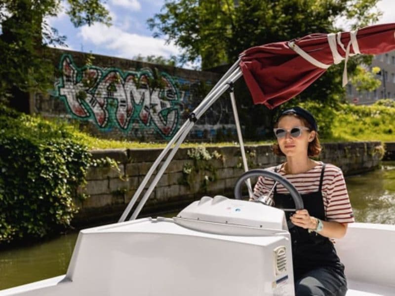 Billet Location de bateau électrique (11 pers. max) à Lille