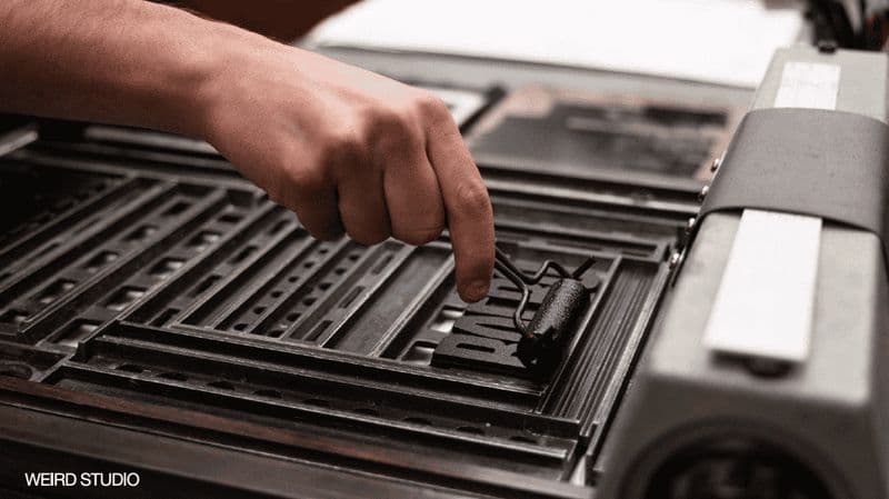 Billet Expérience de typographie artisanale à Florence