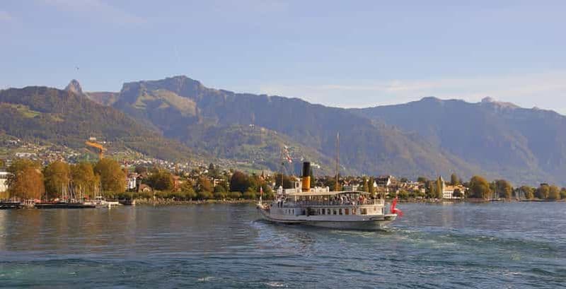 Billet Depuis Montreux : croisière de 2 heures sur la Riviera