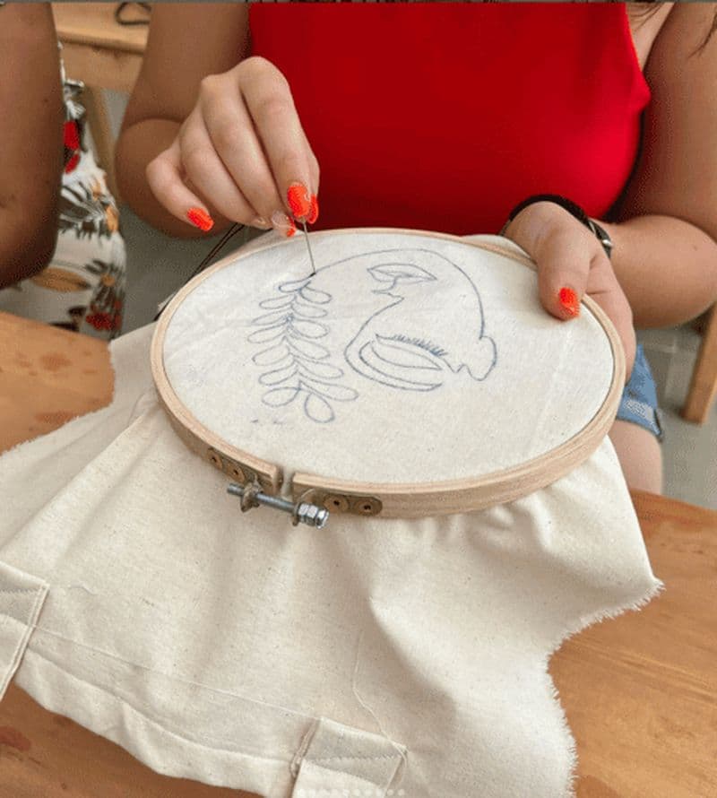 Billet Excursion d'une journée pour les femmes à Marrakech : Atelier de broderie et déjeuner