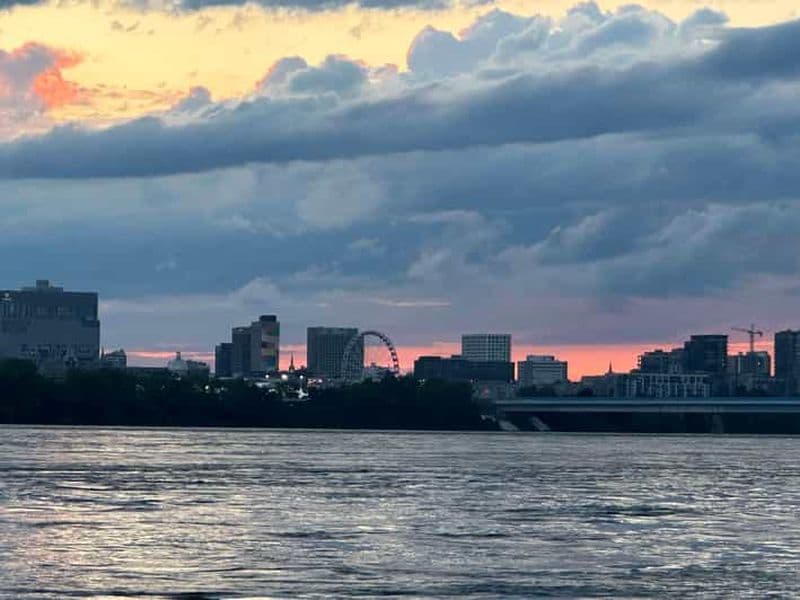 Billet Excursion en bateau Coucher du soleil sur le fleuve St-Laurent (1h)