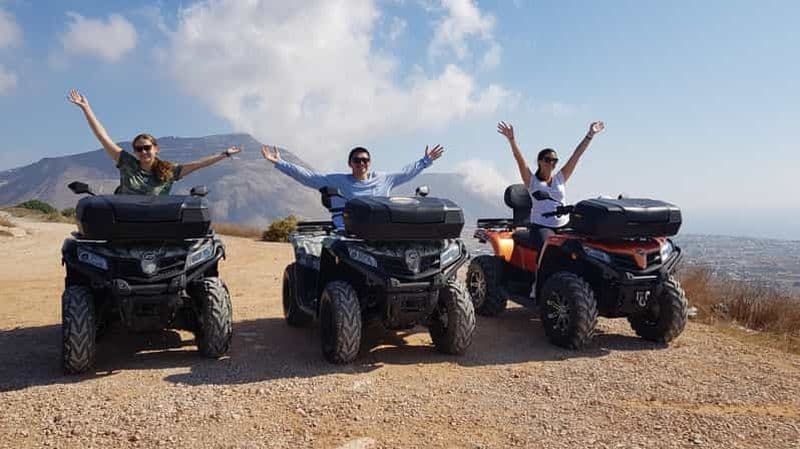 Billet Santorin : Visite guidée en quad dans le sud de l'île.