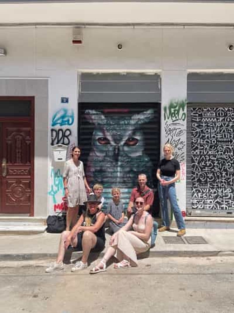 Billet Athènes: visite guidée à pied de la cuisine de rue et de l'art de rue