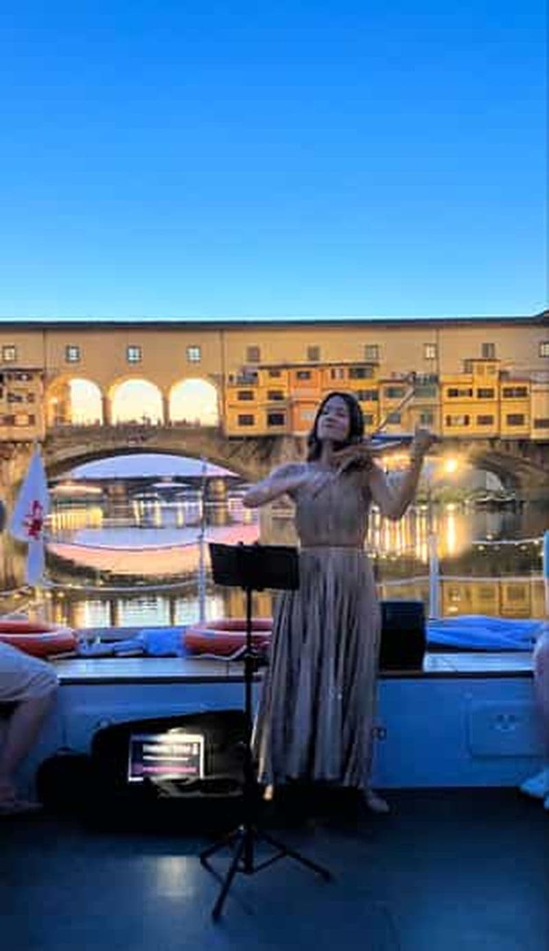 Billet Florence : Croisière sur l'Arno avec un concert