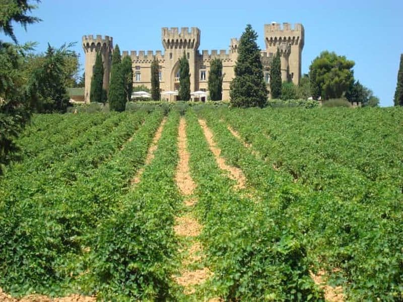 Billet Depuis Aix-en-Provence : excursion d'une journée aux caves de Châteauneuf-du-Pape
