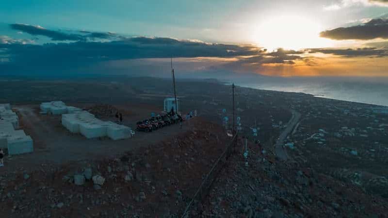 Billet Au départ d'Héraklion : Excursion en soirée en Crète sauvage en Quad Safari