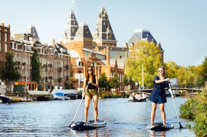 Billet Amsterdam : Louez un SUP Board et explorez les canaux d'Amsterdam
