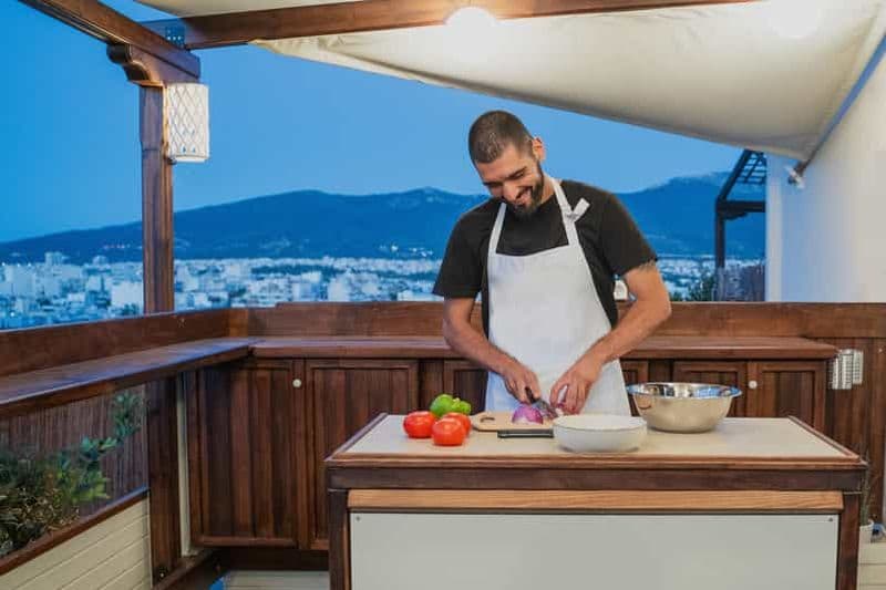 Billet Athènes : cours de cuisine au Diamond Roof Garden