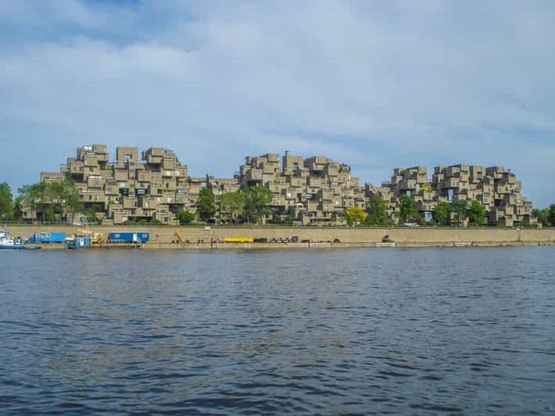 Billet 1H d'excursion en bateau sur le fleuve Saint-Laurent - MTL vue de l'eau