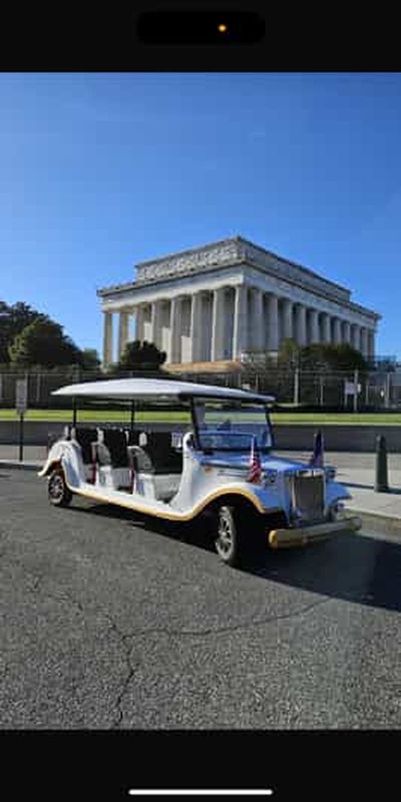 Billet Washington, DC : Visite historique et des monuments de DC en voiture ancienne