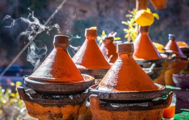 Billet Au départ d'Agadir ou de Taghazout : Cours de cuisine + Déjeuner