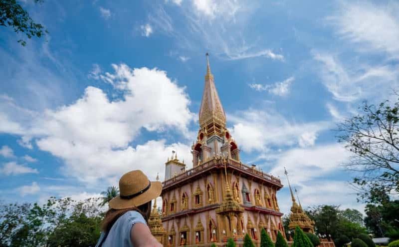 Billet Phuket : Wat Chalong, temple du Grand Bouddha, visite guidée de la vieille ville