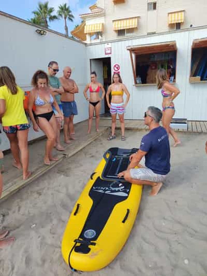 Billet ALICANTE : BALADE EN JETBOARD E-SURF LAMPUGA