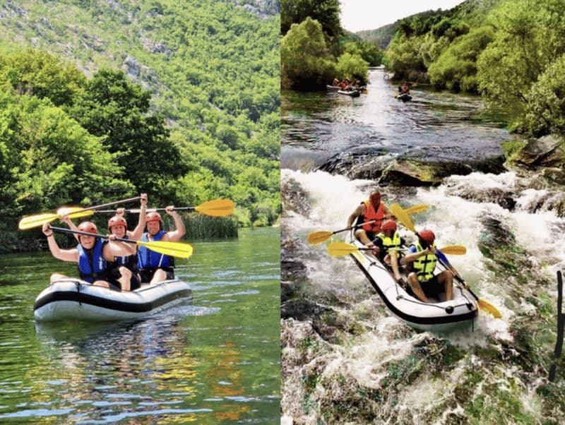 Billet Au départ de Split : rafting à Cetina et visite de la forteresse de Klis