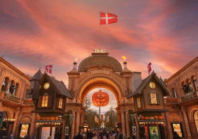 Billet Copenhague : billet d'entrée pour Halloween aux Jardins de Tivoli
