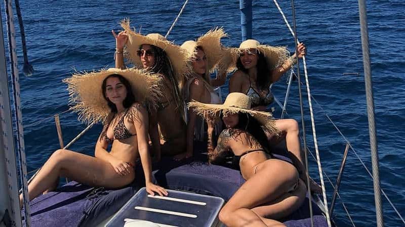 Billet Excursion en voilier avec déjeuner à bord Côte de Sorrente et activités aquatiques