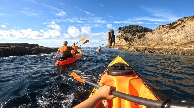 Billet Açores : Expérience de kayak sur l'îlot de Vila Franca do Campo