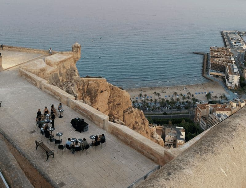 Billet Alicante : Château de Santa Bárbara Dégustation de vin rosé d'Alicante