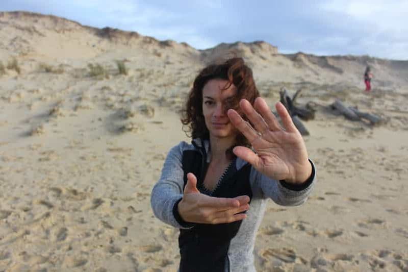 Billet Tai Chi Chuan près de l'océan