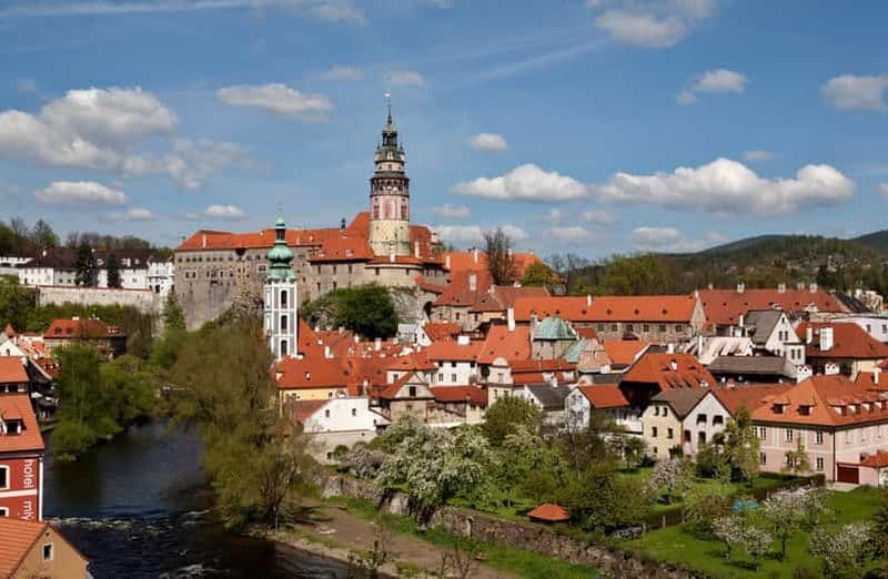 Billet Depuis Prague : Visite d'une jounée de Cesky Krumlov avec entrée au château