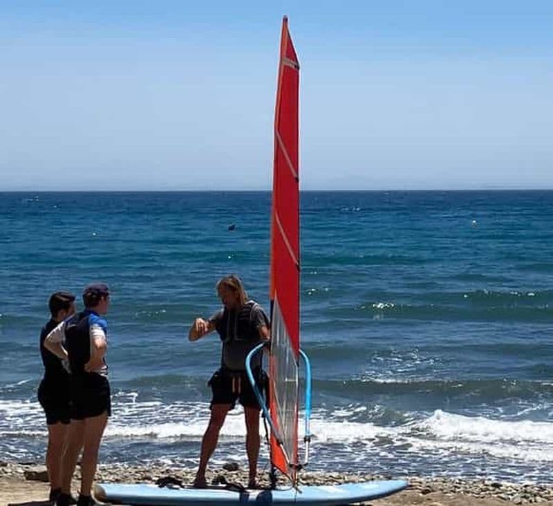 Billet Cours privé de planche à voile dynamique costa del sol