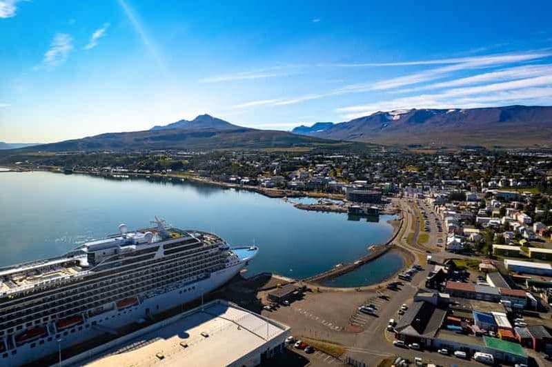 Billet Visite des chutes d'eau de Goðafoss depuis le port d'Akureyri