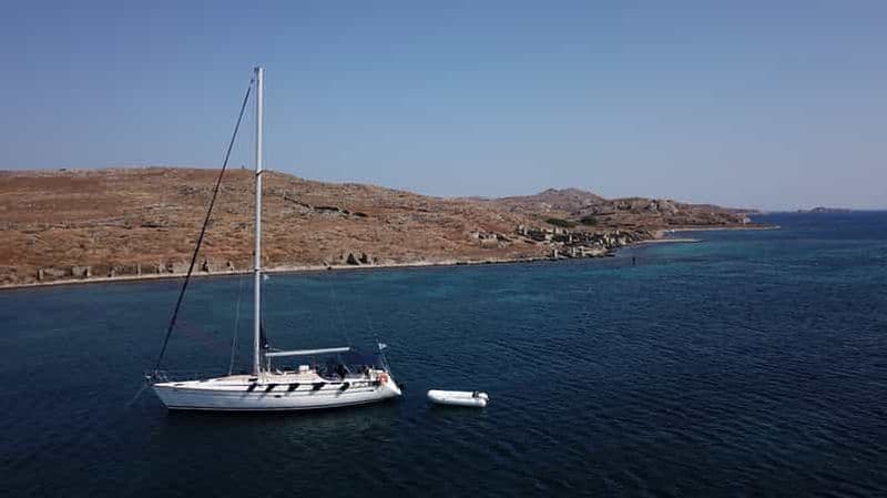 Billet Au départ de Mykonos : Croisière tout compris à Delos et Rhenia avec déjeuner
