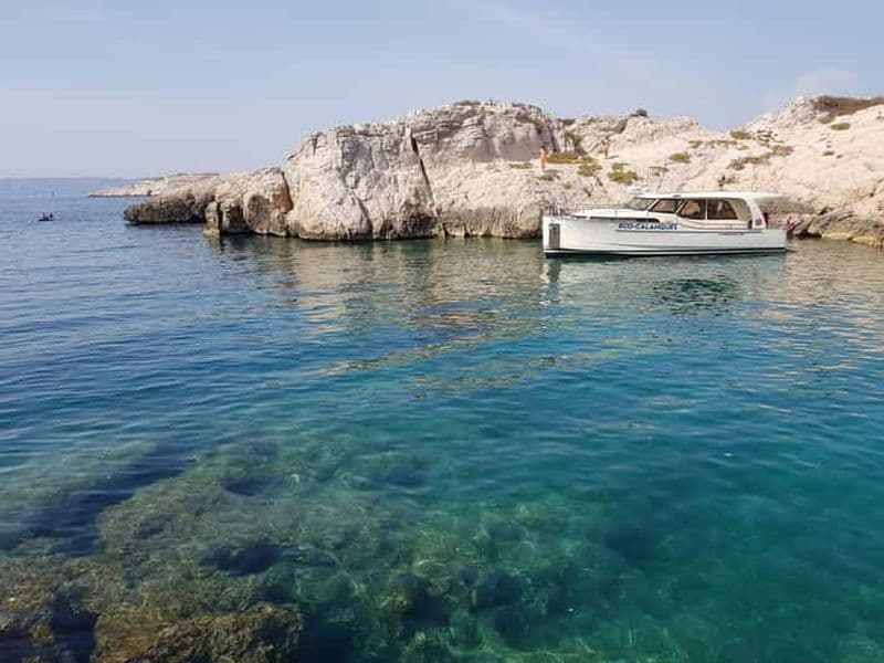 Billet Croisière, café et baignade dans les calanques du Frioul